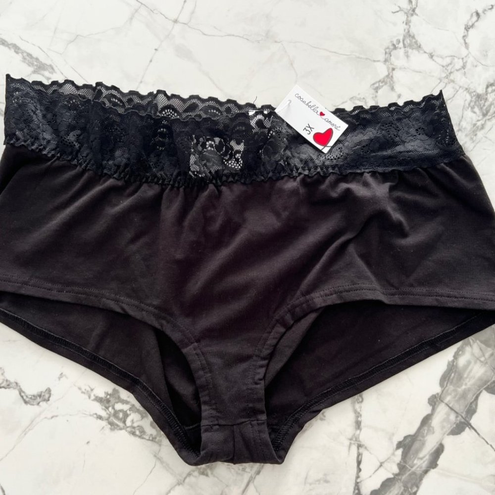 Cosabella Amore Adore Lace Hipster Underwear Black